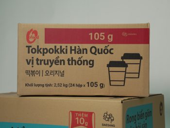 Tokpokki Hàn Quốc vị truyền thống